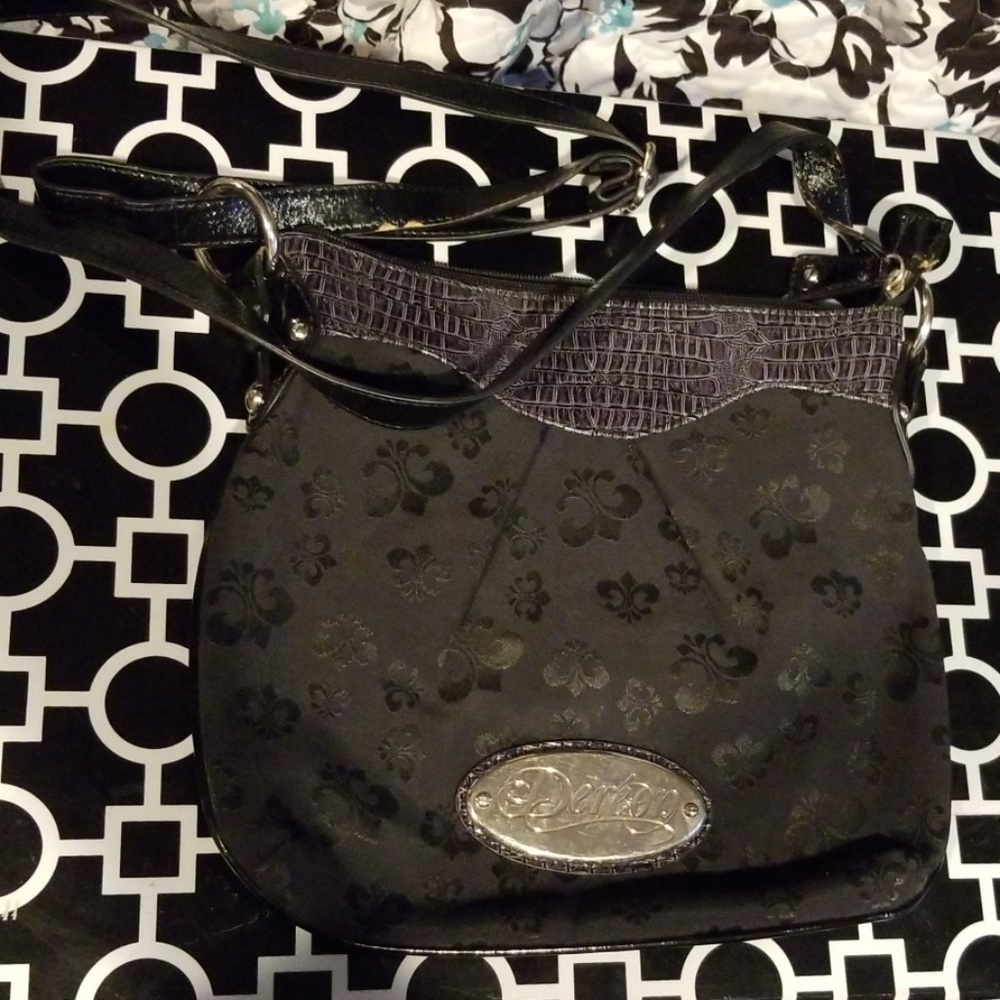 Black Dereon Crossbody Purse